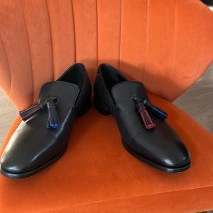 Jimmy Choo Men Tassel Black Loafer Leather Unworn